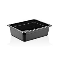 Гастроемкость поликарбон GN 1/2-65, цвет черный, GASTROPLAST GNP-1265/B
