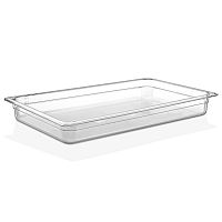 Гастроемкость поликарбон GN 1/1-65, цвет прозрачный, GASTROPLAST GNP-1165