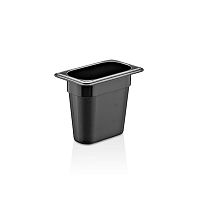 Гастроемкость поликарбон GN 1/9-150, цвет черный, GASTROPLAST GNP-19150/B