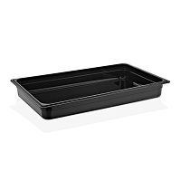 Гастроемкость полипропилен GN 1/1-65, цвет черный, GASTROPLAST GNPP-1165/B
