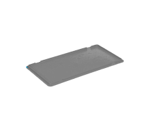 Крышка для контейнера, пластик, 295х505х10 мм, цвет серый HIPAS HP-30X50 2G