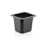 Гастроемкость поликарбон GN 1/6-150, цвет черный, GASTROPLAST GNP-16150/B