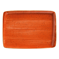 Тарелка прямоугольная 36х25 см AURA TERRACOTA MOOVE BONNA ATCMOV 41DT