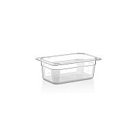 Гастроемкость поликарбон GN 1/4-100, цвет прозрачный, GASTROPLAST GNP-14100
