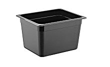 Гастроемкость поликарбон GN 1/2-200, цвет черный, GASTROPLAST GNP-12200/B