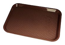 Поднос 36 х 46 см для фастфуда CAMBRO 1418FF 167 коричневый