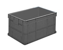 Контейнер пластиковый 40х60х32 см серый HIPAS HP-4632 1G