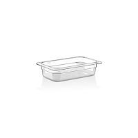 Гастроемкость поликарбон GN 1/4-65, цвет прозрачный, GASTROPLAST GNP-1465