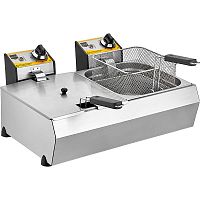 Фритюрница электрическая 8+8 л KOLGU R102