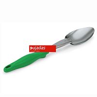 Ложка сервисная с зеленой ручкой PUJADAS