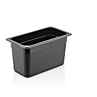 Гастроемкость поликарбон GN 1/4-150, цвет черный, GASTROPLAST GNP-14150/B