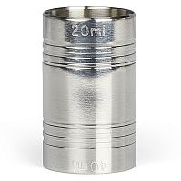 Джиггер 20/40 мл, цилиндр, нерж.ст. BRD-EF86