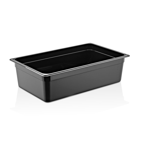 Гастроемкость полипропилен GN 1/1-150, цвет черный, GASTROPLAST GNPP-11150/B