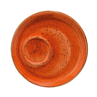 Блюдце для эспрессо 12 см AURA TERRACOTA BANQUET BONNA ATCBNC 01ESP-T